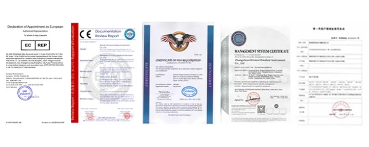 Adjustable Range Of Motion Knee Brace Certificate Adjustable Range Of Motion Knee Brace Certificate
